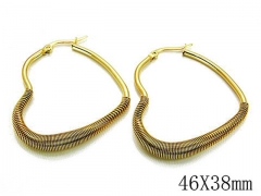 HY Wholesale Stainless Steel Hollow Hoop Earrings-HY89E0017KE