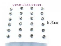 HY Stainless Steel Small Crystal Stud-HY54E0099HNS
