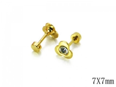 HY Stainless Steel Small Crystal Stud-HY67E0119JLQ