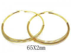 HY Wholesale Stainless Steel Hollow Hoop Earrings-HY08E0044JW