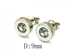 HY Stainless Steel Small Crystal Stud-HY25E0552LD