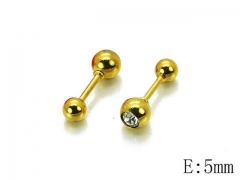 HY Stainless Steel Small Crystal Stud-HY54E0121IL