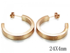 HY Wholesale Stainless Steel Earrings-HY26E0323PG