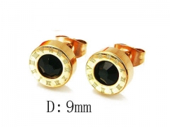HY Stainless Steel Small Crystal Stud-HY25E0559LE