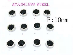 HY Stainless Steel Small Crystal Stud-HY59E0539H8X