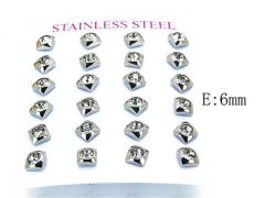 HY Stainless Steel Small Crystal Stud-HY54E0098HNB