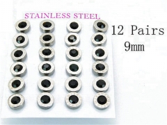 HY Stainless Steel Small Crystal Stud-HY54E0081IYY