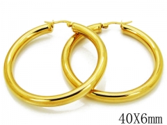 HY Wholesale Stainless Steel Hollow Hoop Earrings-HY58E0460M0
