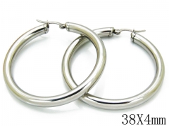 HY Wholesale Stainless Steel Hollow Hoop Earrings-HY58E0459L0