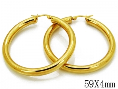 HY Wholesale Stainless Steel Hollow Hoop Earrings-HY58E0466N0