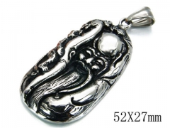 HY Stainless Steel 316L Religion Pendant-HYC03P0203HIW