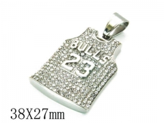 HY Stainless Steel 316L Pendant-HYC13P0141HKC
