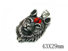 HY Stainless Steel 316L Animal Pendant-HYC27P1655HAA