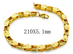 HY Stainless Steel 316L Bracelets-HYC61B0179LE