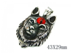 HY Stainless Steel 316L Animal Pendant-HYC27P1021HID