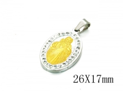 HY Stainless Steel 316L Religion Pendant-HYC12P0527JL