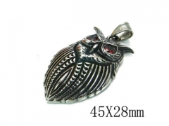 HY Stainless Steel 316L Animal Pendant-HYC27P1645HDD