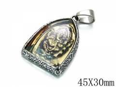 HY Stainless Steel 316L Religion Pendant-HYC27P1479HLQ