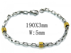 HY Stainless Steel 316L Bracelets-HYC03B0170IL