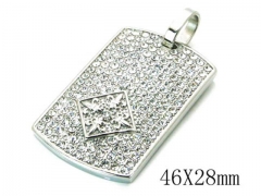 HY Stainless Steel 316L Pendant-HYC13P0325HKD