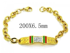 HY Stainless Steel 316L Bracelets-HYC80B0696HIV