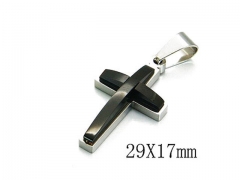 HY Stainless Steel 316L Cross Pendant-HYC59P0439NZ