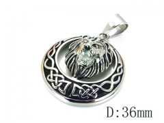 HY Stainless Steel 316L Animal Pendant-HYC13P0015PO