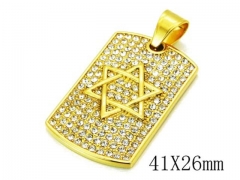 HY Stainless Steel 316L Religion Pendant-HYC13P0533HLZ