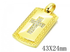 HY Stainless Steel 316L Religion Pendant-HYC13P0315HHR