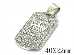 HY Stainless Steel 316L Pendant-HYC13P0345HJT
