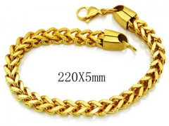 HY Stainless Steel 316L Bracelets-HYC61B0016PZ