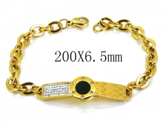 HY Stainless Steel 316L Bracelets-HYC80B0699HIX