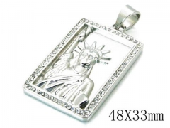 HY Stainless Steel 316L Religion Pendant-HYC13P0297HIL