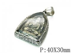 HY Stainless Steel 316L Religion Pendant-HYC27P1586HLS