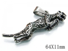 HY Stainless Steel 316L Animal Pendant-HYC03P0020HIS