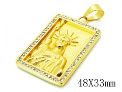 HY Stainless Steel 316L Religion Pendant-HYC13P0298HJL
