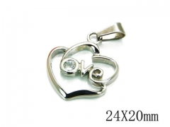 HY Stainless Steel 316L Pendant-HYC46P0199OQ