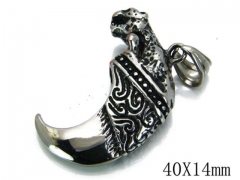 HY Stainless Steel 316L Animal Pendant-HYC03P0226HHE