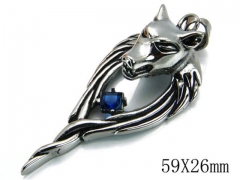 HY Stainless Steel 316L Animal Pendant-HYC03P0305HJT
