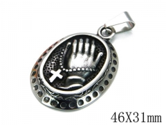 HY Stainless Steel 316L Religion Pendant-HYC27P1501HGG