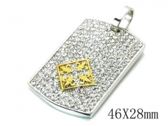 HY Stainless Steel 316L Pendant-HYC13P0326HLC