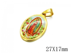 HY Stainless Steel 316L Religion Pendant-HYC12P0403JQ