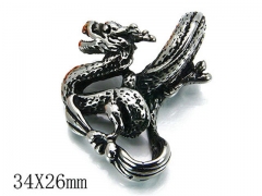 HY Stainless Steel 316L Animal Pendant-HYC03P0008HIW