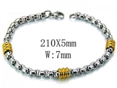HY Stainless Steel 316L Bracelets-HYC03B0171KG