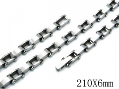 HY Stainless Steel 316L Bracelets-HYC73B0057ILZ