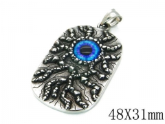 HY Stainless Steel 316L Religion Pendant-HYC27P1538HIW