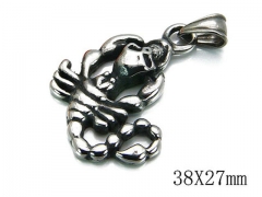 HY Stainless Steel 316L Animal Pendant-HYC03P0039HSS