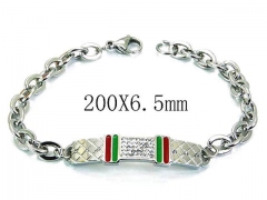 HY Stainless Steel 316L Bracelets-HYC80B0695HBB