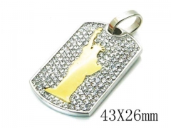 HY Stainless Steel 316L Religion Pendant-HYC13P0331HKX