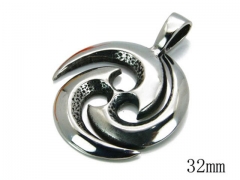 HY Stainless Steel 316L Pendant-HYC03P0274HVV